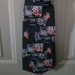 The Saturday Evening Post Patriotic Necktie 100% Silk